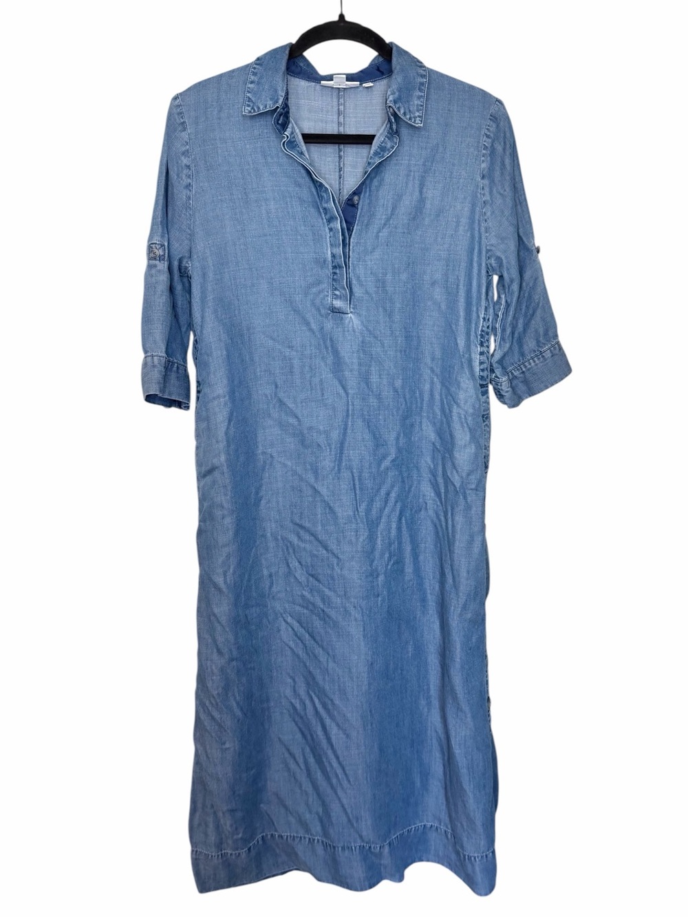 Chico’s Chambray Midi Dress - Size 2P